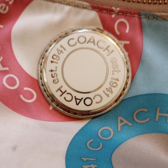 Coach Multicolor Shoulder PROJECT bag- AS Is - Picture 3 of 17